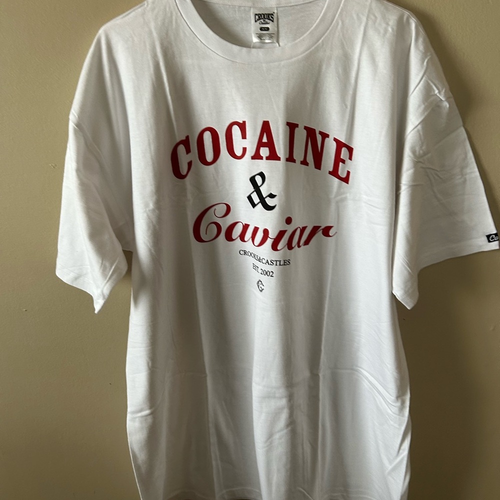 White Crooks & Castles Graphic Tee